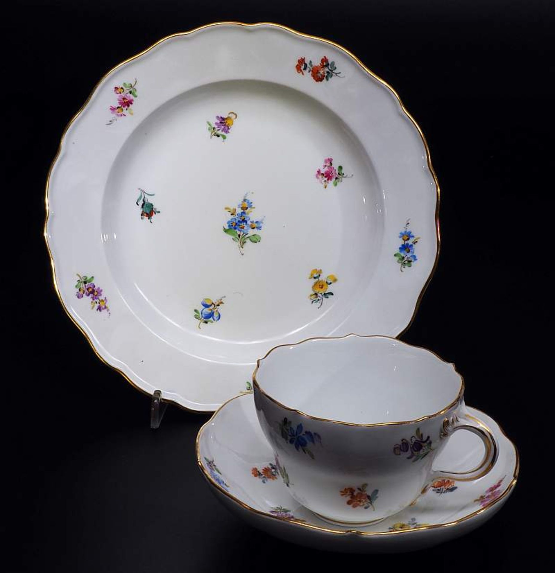 Kaffeeservice für 10 Personen. Kaffeeservice für 10 Personen. MEISSEN 1860 - 1923, 1. Wahl. - Bild 6 aus 6