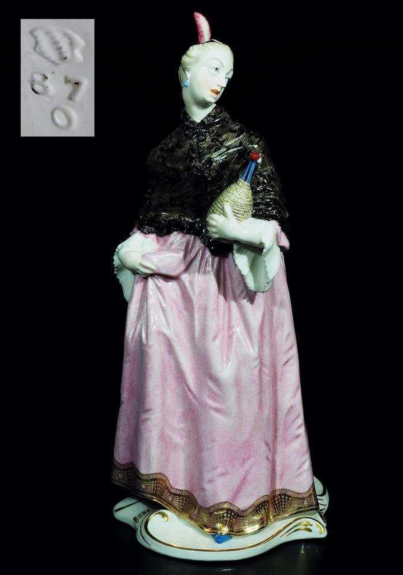 Donna Martina. Figurine der Commedia dell'arte. DONNA MARTINA. Figurine der Commedia dell'arte.