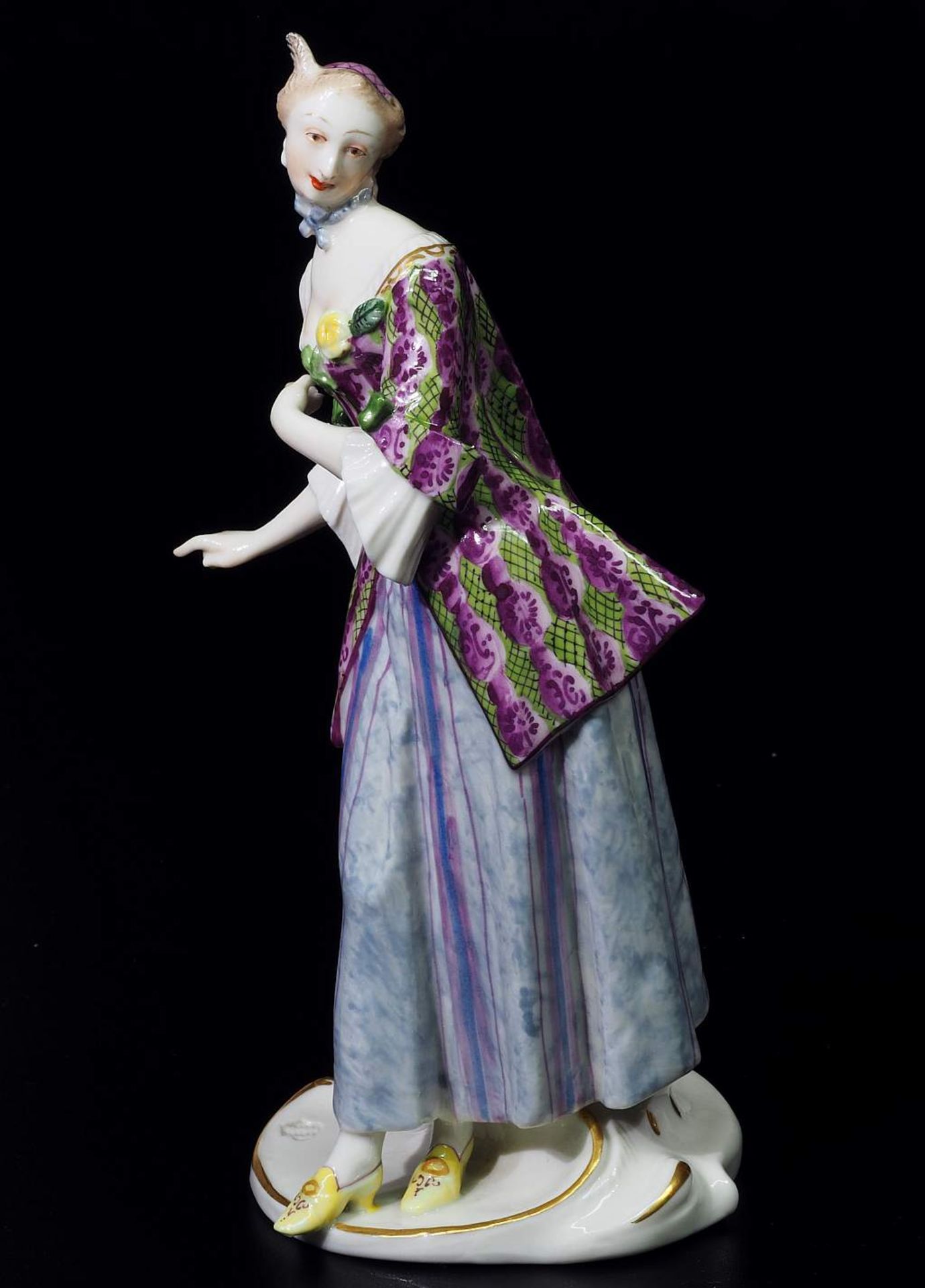 LUCINDA, Figurine der Commedia dell'arte.LUCINDA, Figurine der Commedia dell'arte. NYMPHENBURG. - Bild 5 aus 7