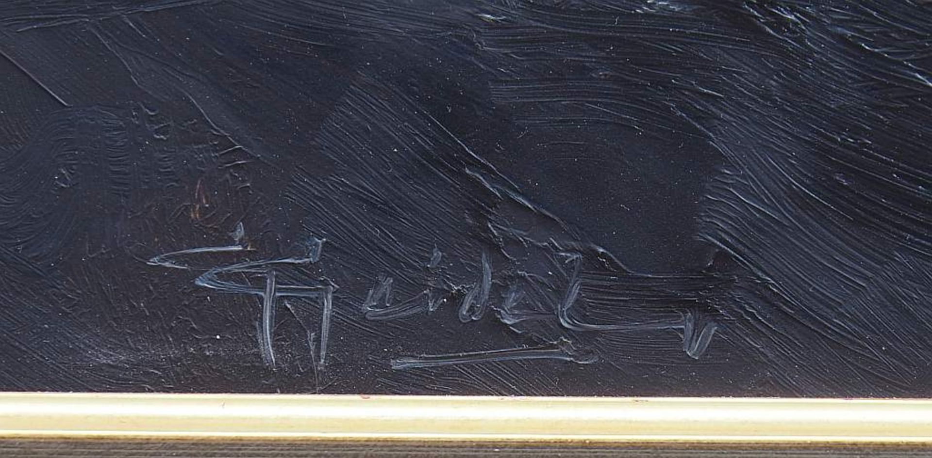 GEIDEL, Gerhard.GEIDEL, Gerhard. 1925 Beelitz - 2011, deutscher Marinemaler. Bewegte - Bild 4 aus 9