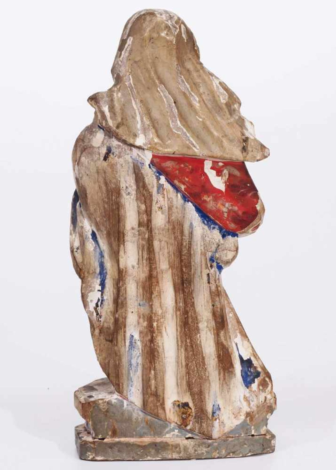 Stehende weibliche Heilige. Stehende weibliche Heilige. Süd-Italien, 18. Jahrhundert. Holz - Bild 4 aus 6