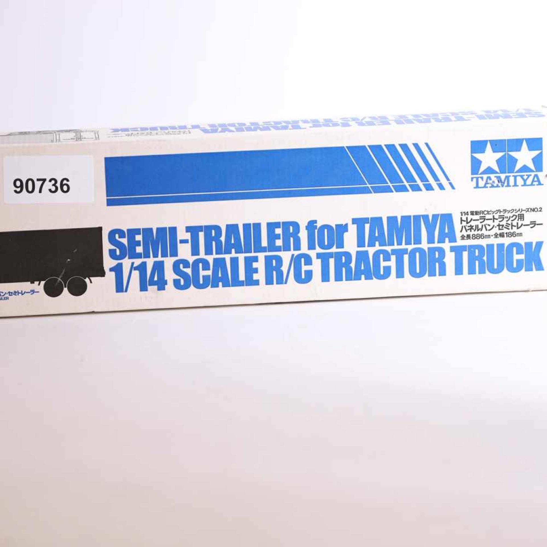 Tamiya Semi-Trailer 1/14, Traktor Truck ITEM 56302**28800, OVP, leichte Lagerspuren.- - -20.00 %