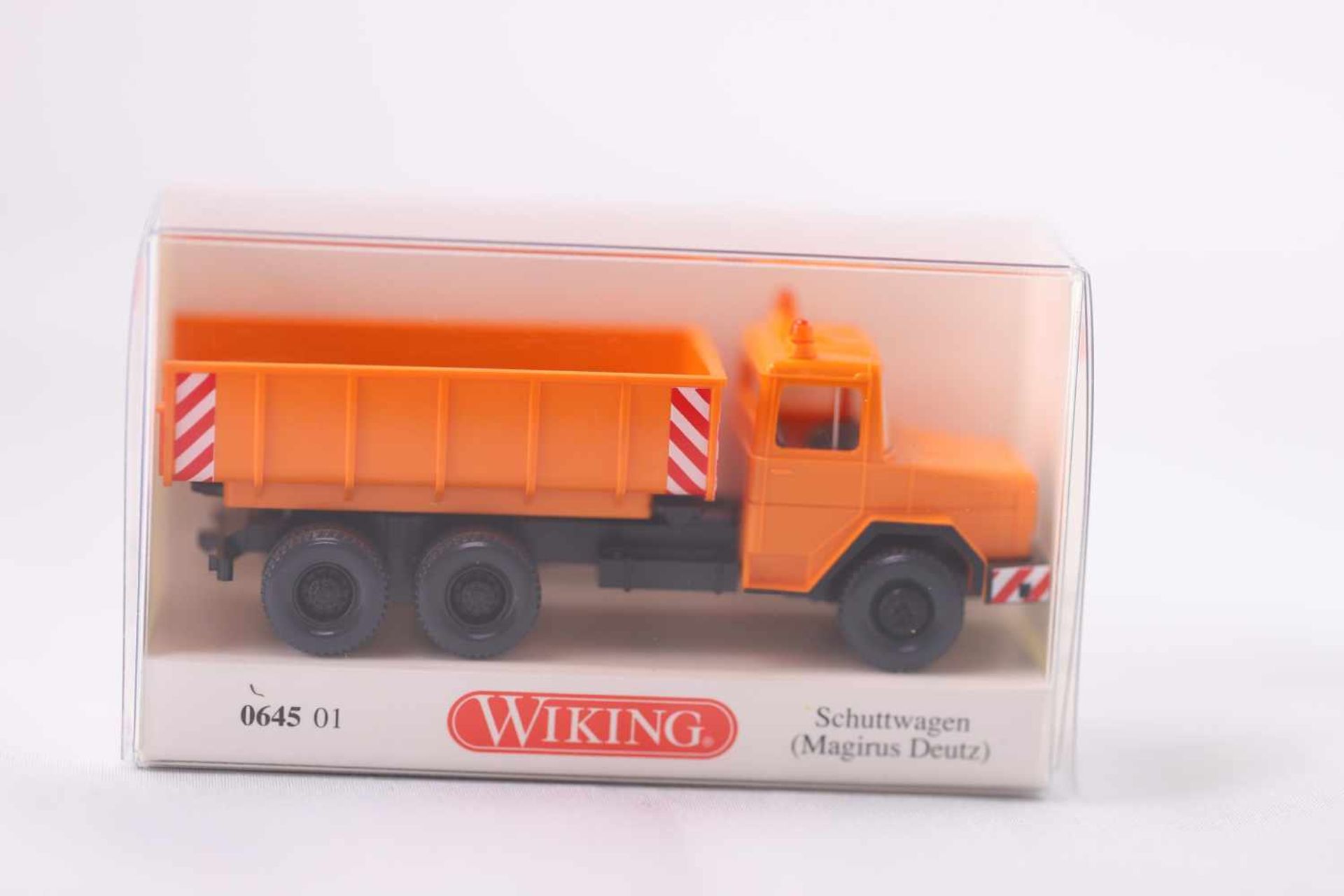 Wiking 064501 Schuttwagen , (Magirus-Deutz), neuwertig, OVP- - -20.00 % buyer's premium on the