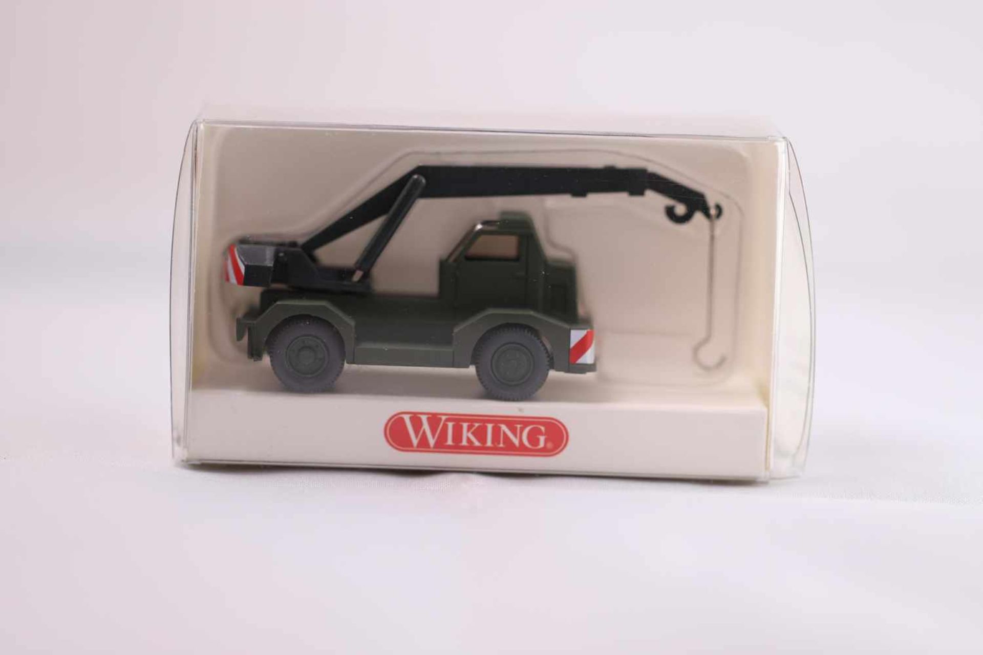 Wiking 6961634 Bundeswehr, Kranwagen - Demag, neuwertig, OVP- - -20.00 % buyer's premium on the