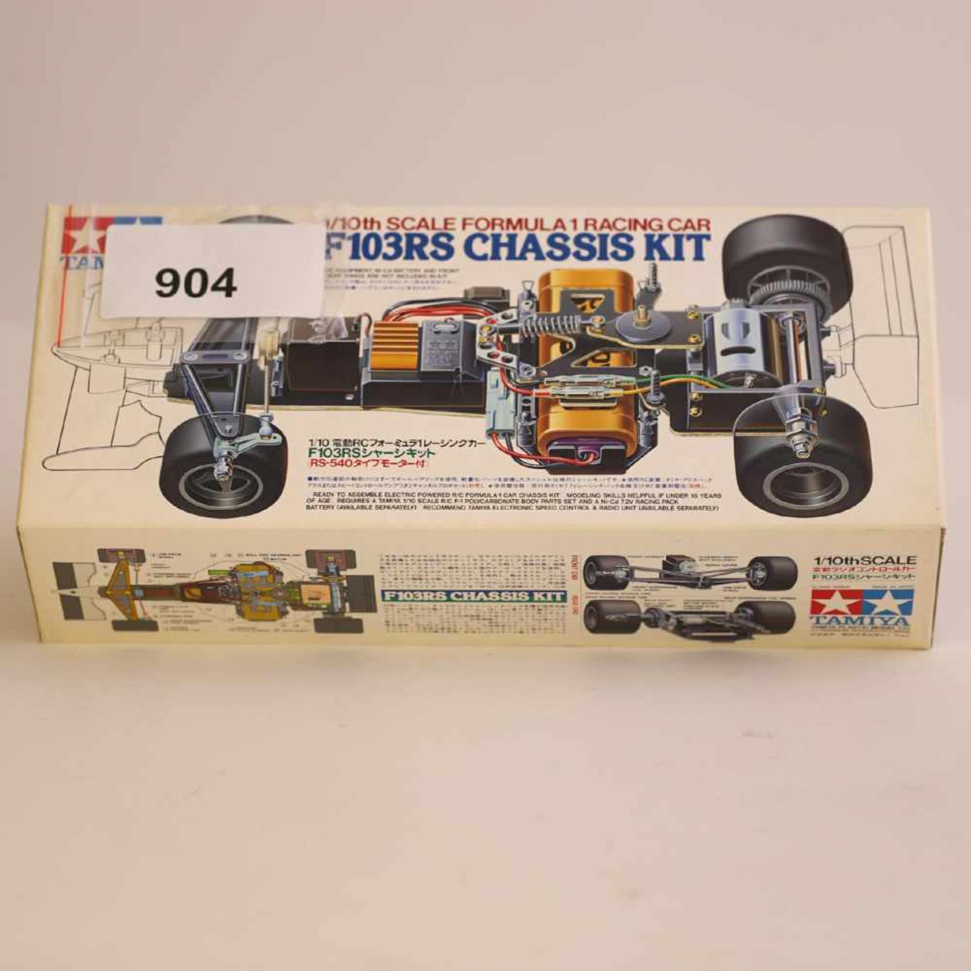 tamiya 58156 F 103 RS, chassis Kit, Bausatz, 1:10, original verpackt- - -20.00 % buyer's premium