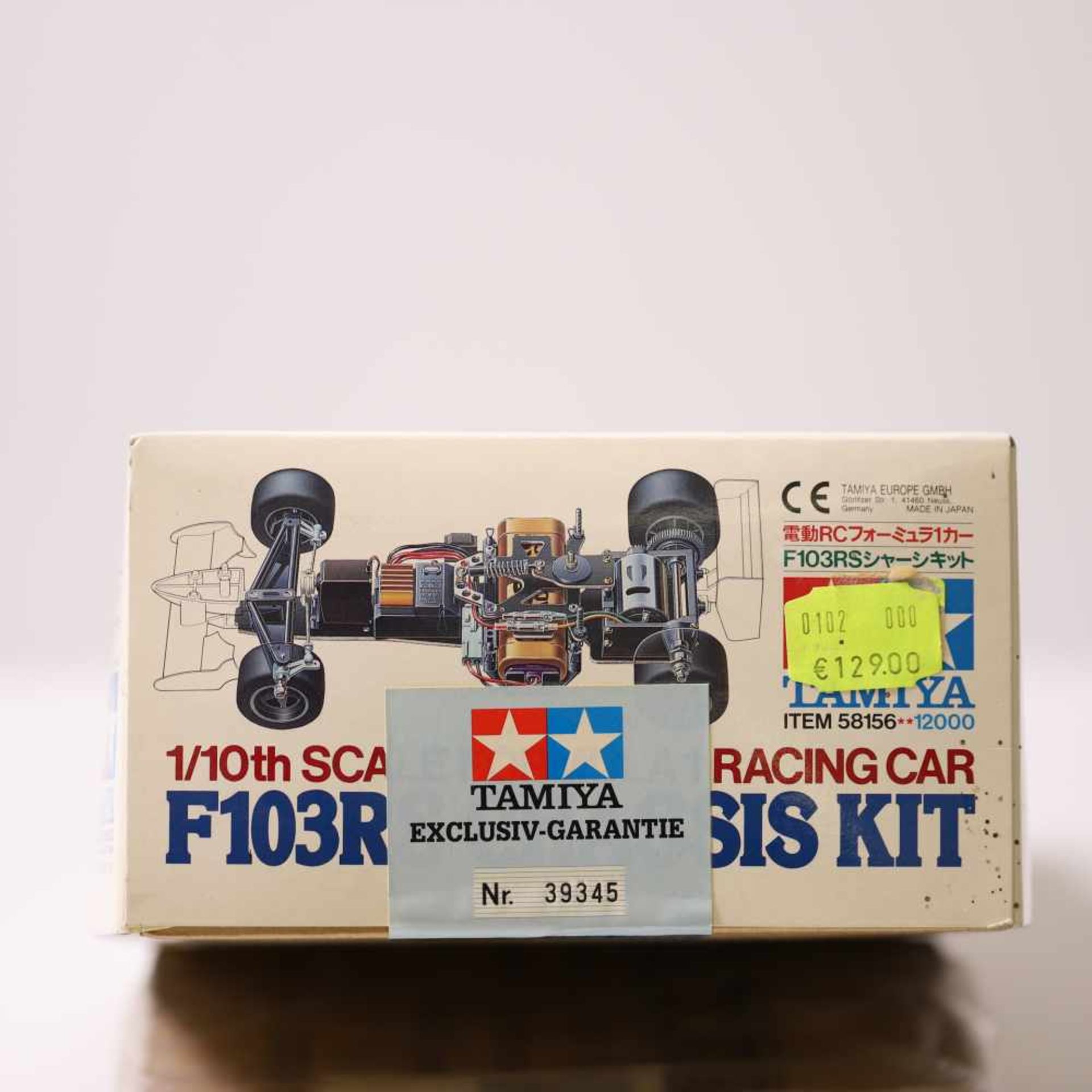 tamiya 58156 F 103 RS, chassis Kit, Bausatz, 1:10, original verpackt- - -20.00 % buyer's premium - Bild 2 aus 2