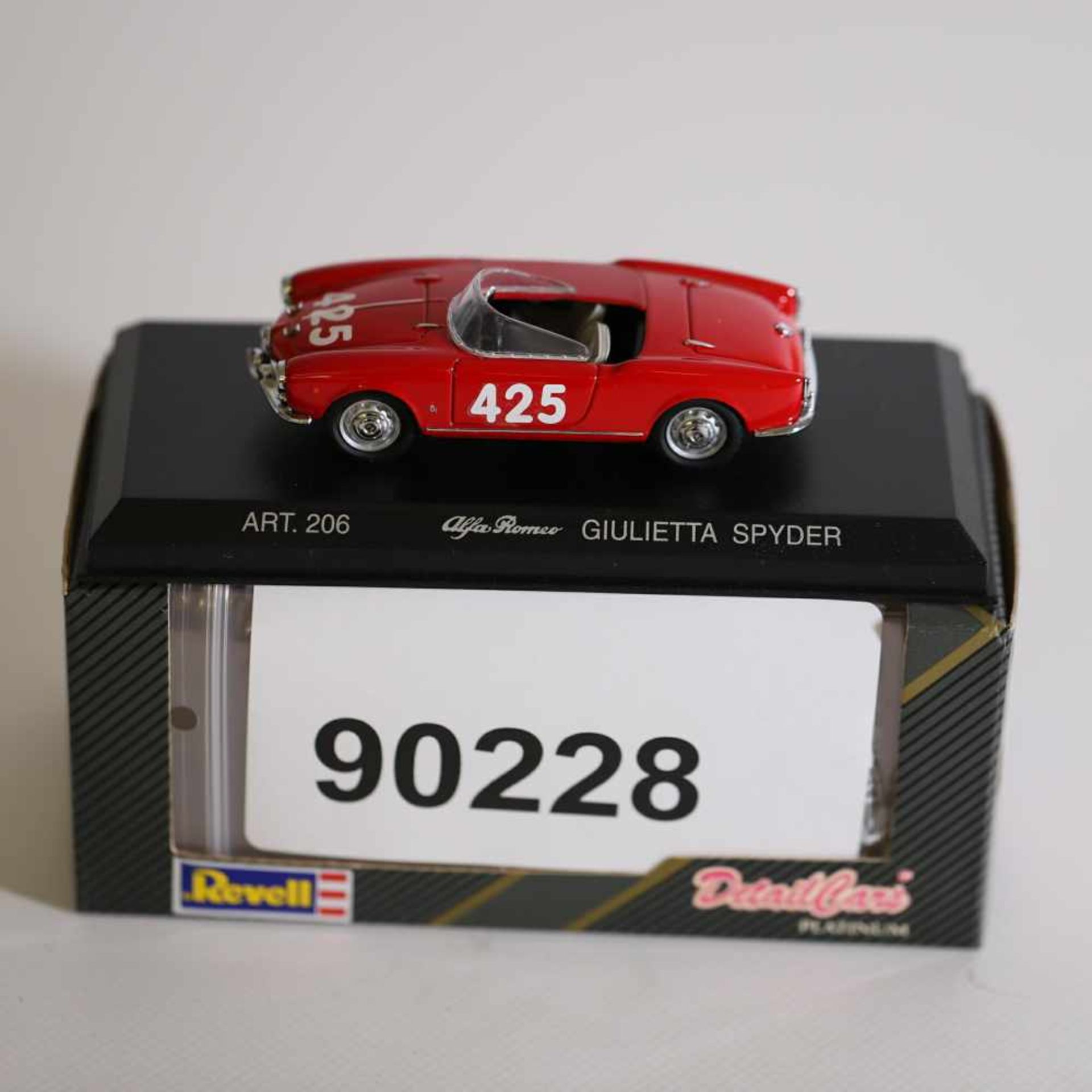 Revell 206 Alfa Romeo Giulietta, 1958 Racing 1000 Miglia, 1:43, neuwertig, OVP- - -20.00 % buyer's