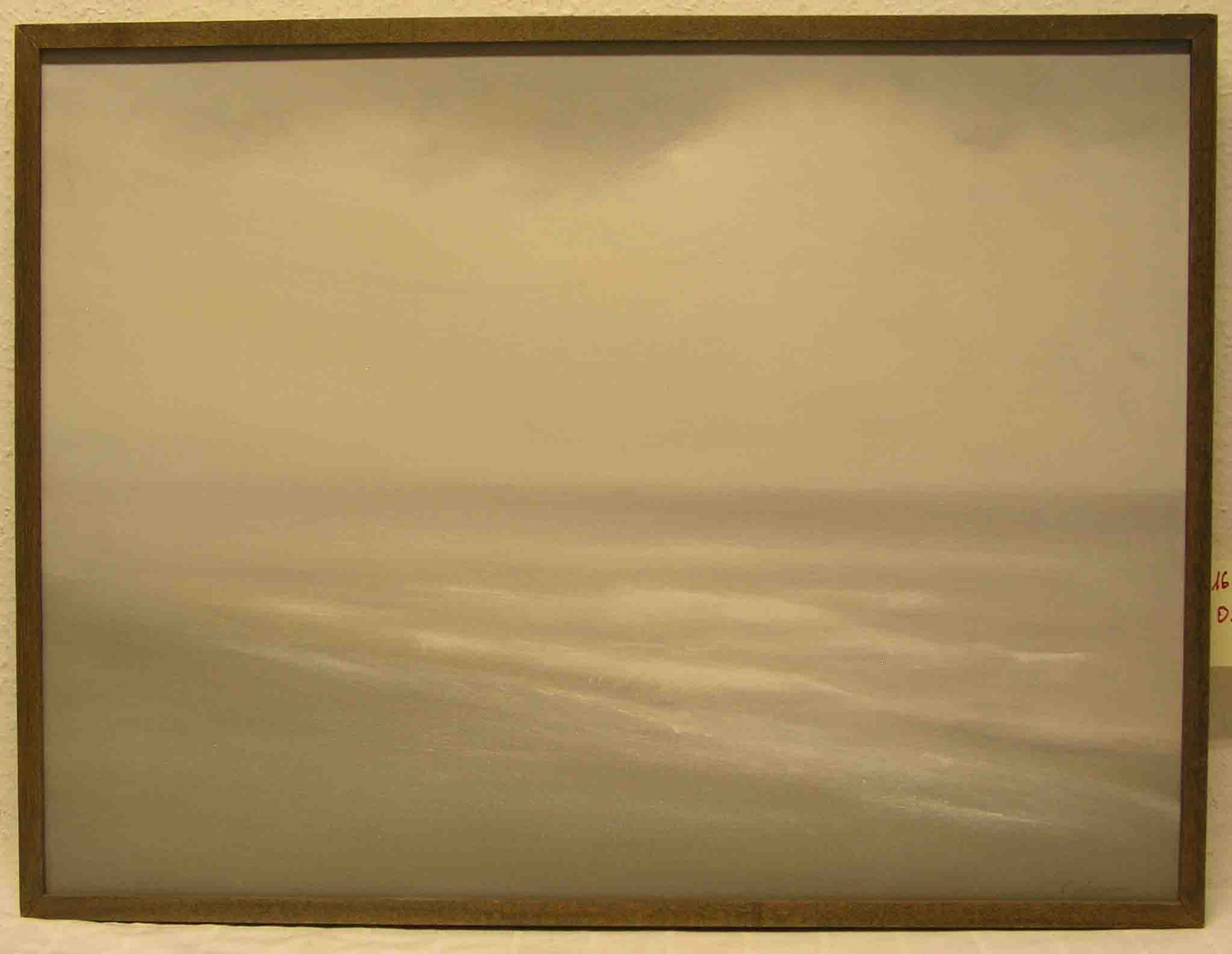 Sevens, Konrad: "Landschaft". Öl/Lwd., signiert, ca. 1983. 58 x 78cm. Rahmen.