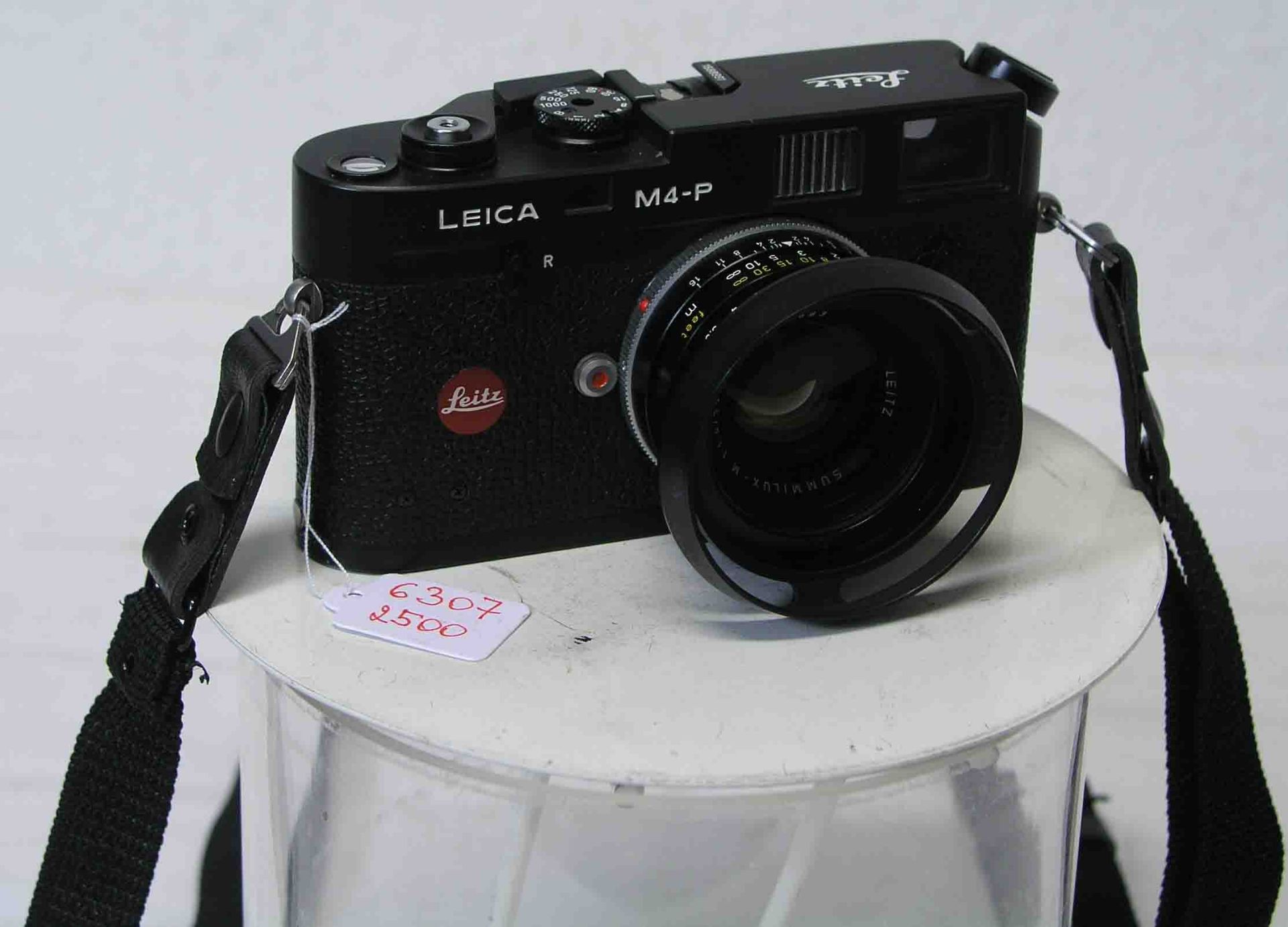 Fotoapparat Leica M 4 - P, 1588991 mit Objektiv 1:1,4 / 35mm, 3253883. Funktion nichtgeprüft.