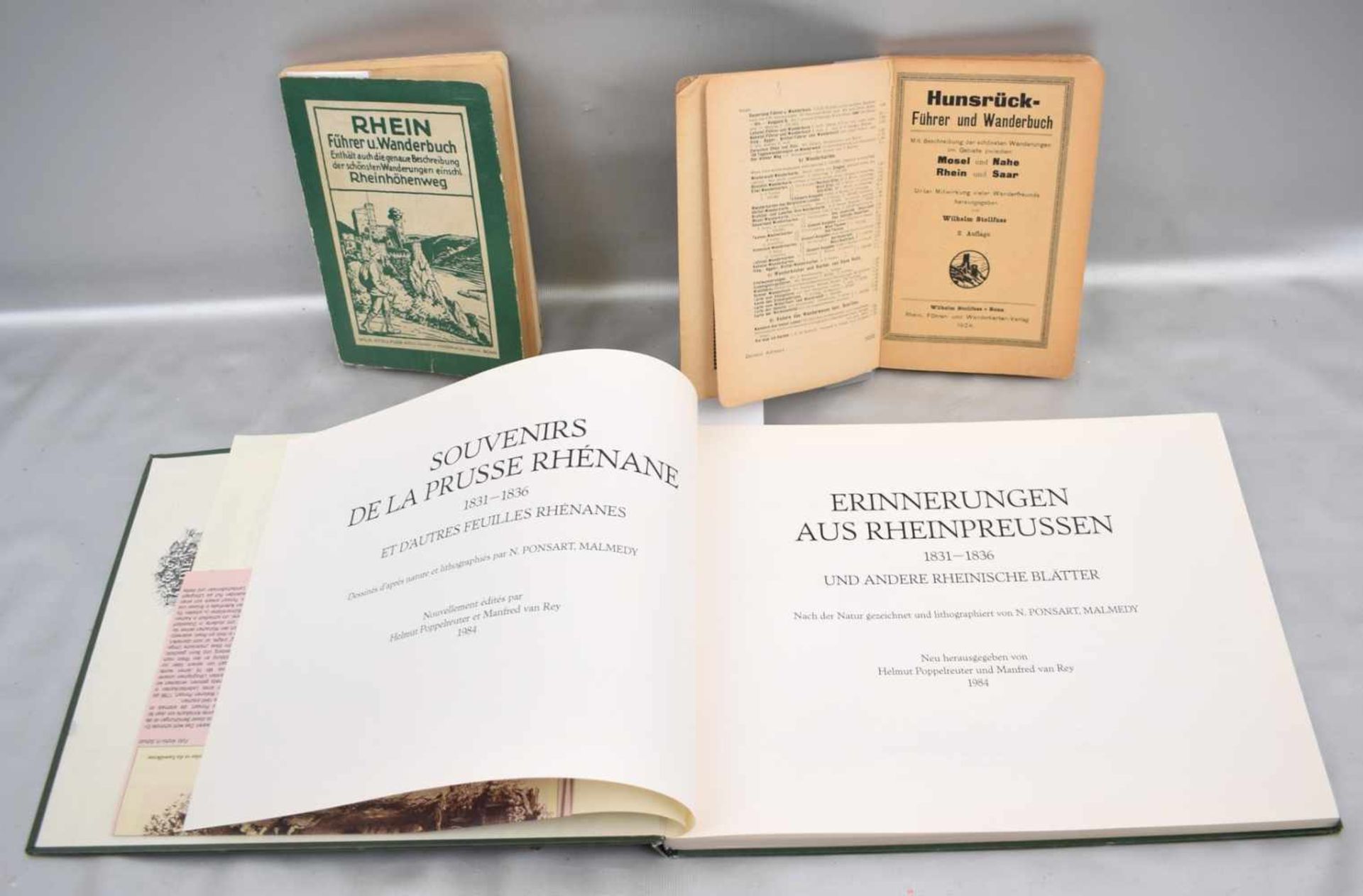 Drei Reisebeschreibungenund Wanderwege, von 1924/28