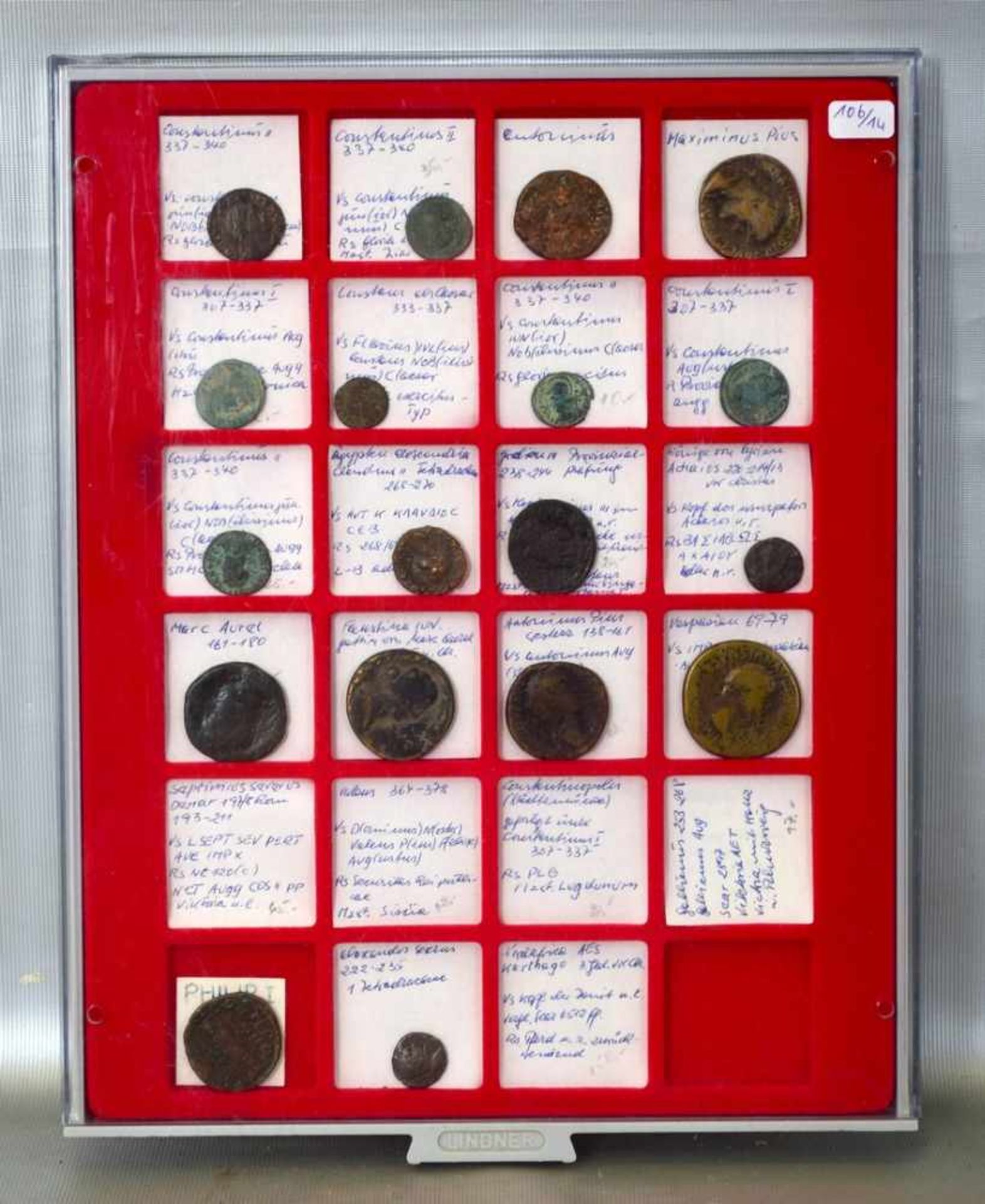 Konvolut 18 Münzenteilweise römisch, verschiedene Ausführungen