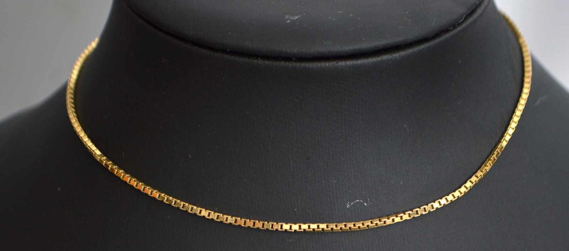 Halskette14 kt. Gelbgold, 4 g