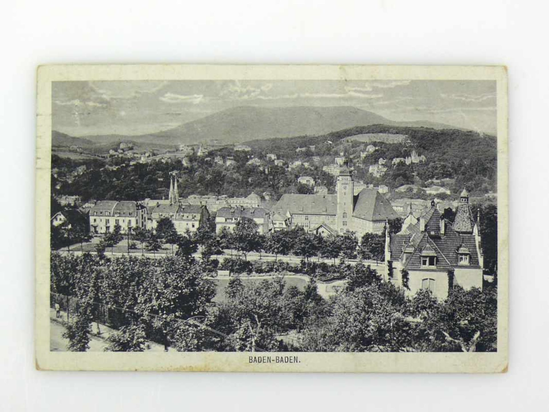 Ansichtskarten-Sammlung (ca. 1900 - 1935)166 Karten; vorwiegend Südwestdeutschland mit kleinen - Bild 6 aus 14