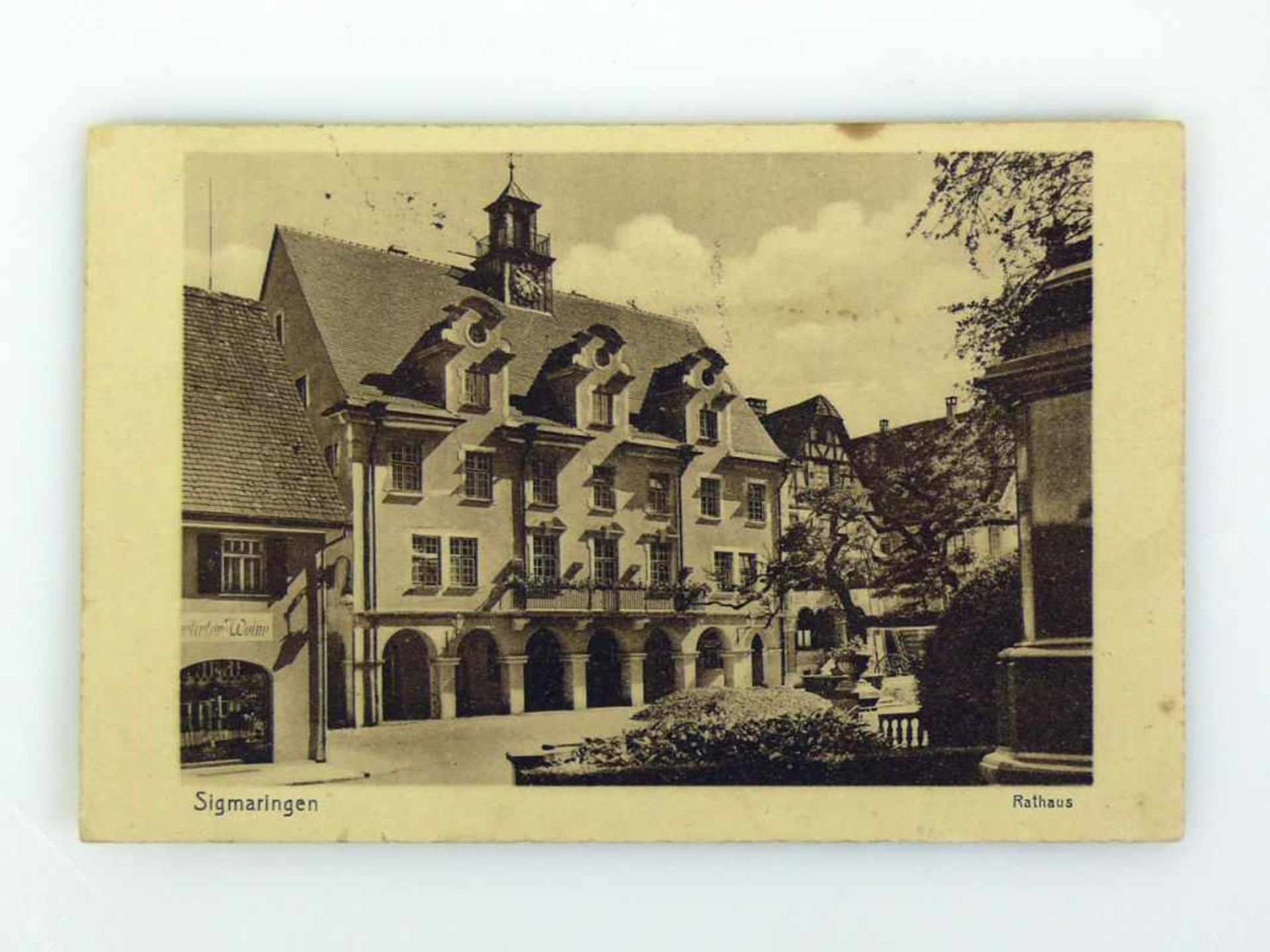 Ansichtskarten-Sammlung (ca. 1900 - 1935)166 Karten; vorwiegend Südwestdeutschland mit kleinen - Bild 11 aus 14