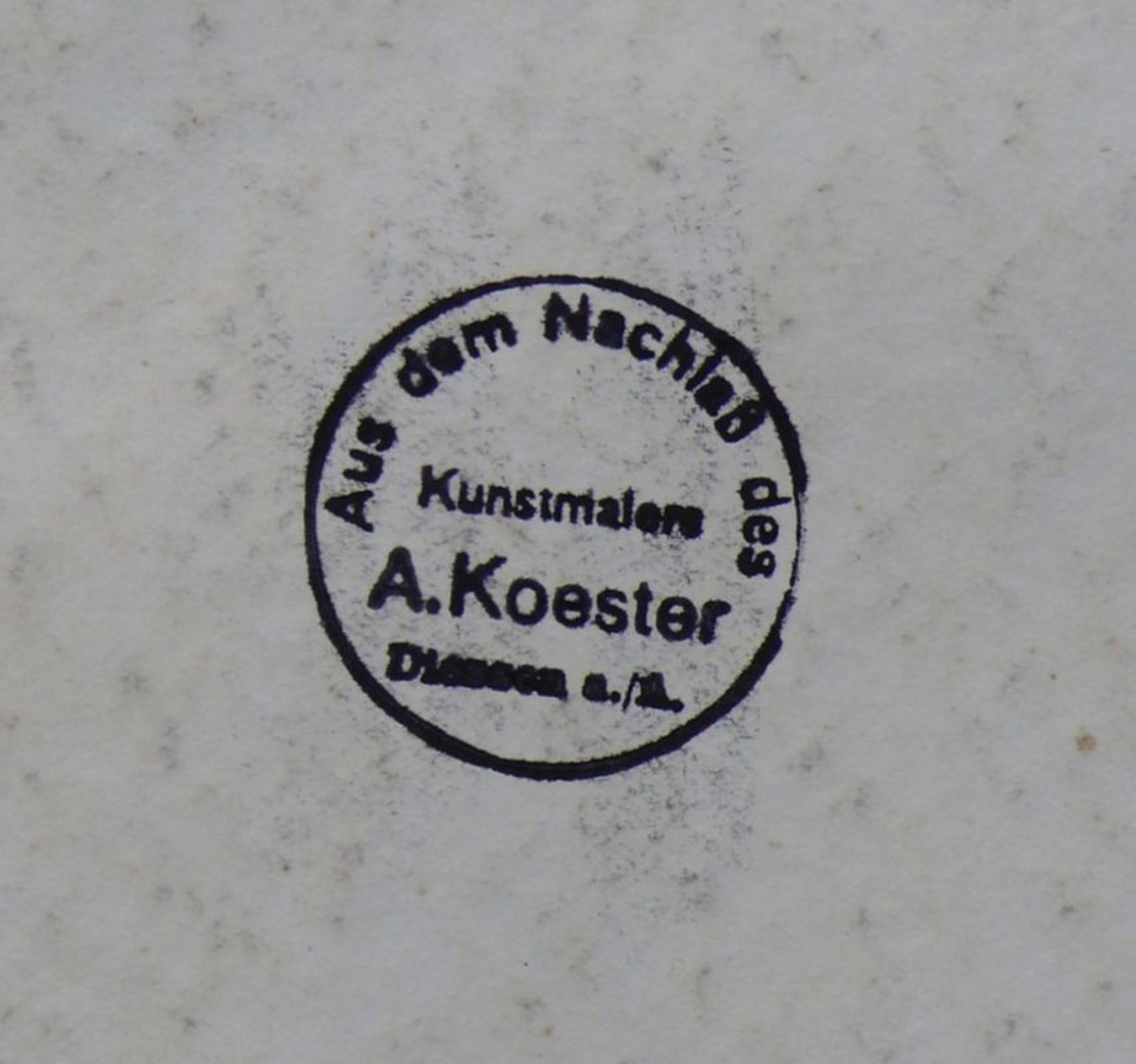 Koester, Alexander (1864 Bergneustadt - 1932 München)"6 Enten am Schilfufer"; Aquarell; ca. 14 x - Bild 5 aus 7