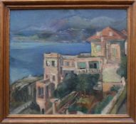 Wollheim, Gert Heinrich (1894 Dresden - 1974 New York)"Am Luganer See" mit Blick auf die Villa