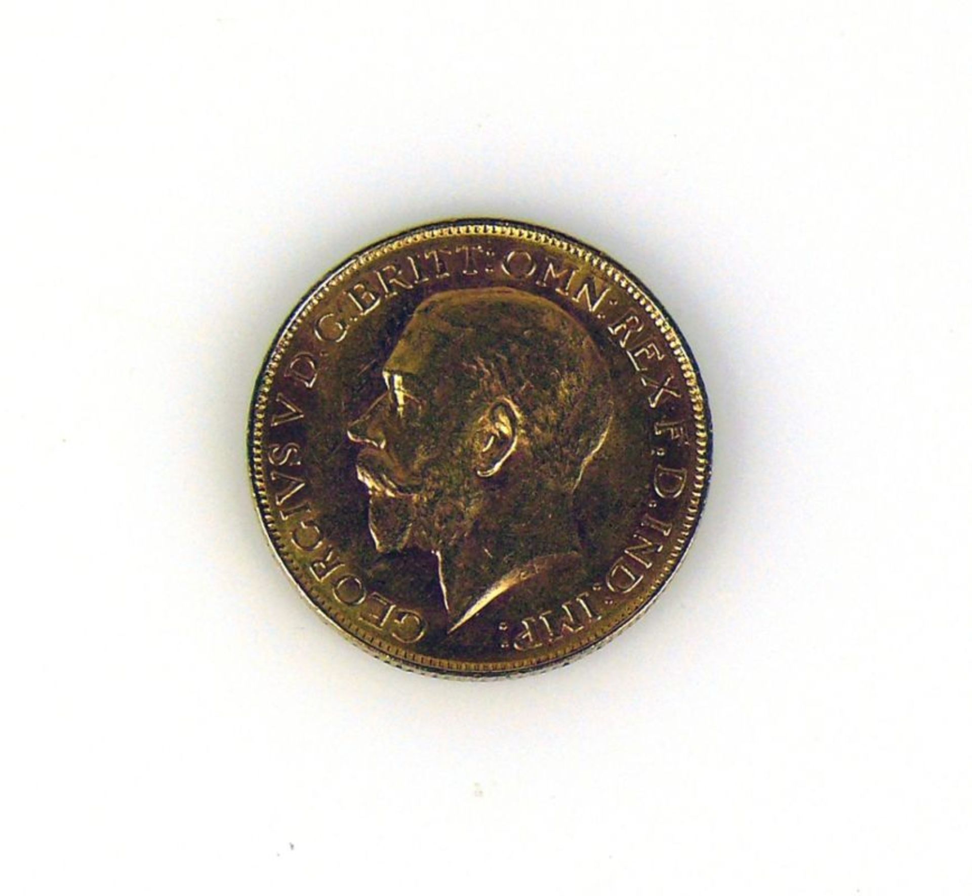 GoldmünzeGeorg V; Britt.; omn.Rex, 1926; 7,98g