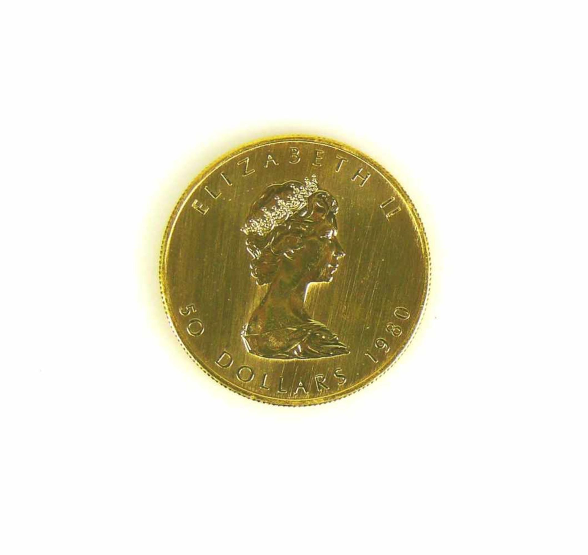 Goldmünze50 Dollars 1980, Elisabeth II, Canada; ss - Bild 2 aus 2