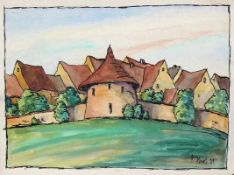 Hirt, Paul (Villingen 1898 - 1951)Nachlass-Mappe Paul Hirt II"; mit ca. 25 Skizzen und Studien;