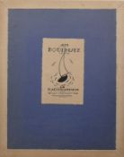 Münch-Khe-Mappe (Karlsruhe 1885 - 1960)"Am Bodensee"; Mappe mit 10 Radierungen mit Motiven vom