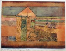 Klee, Paul (1879 Münchenbuchsee/Schweiz - 1940 Muralto)"Wunderbare Landung, oder "112"; späterer