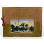 Souvenir de Constantinoplemit 24 farbigen Ansichten von Konstantinopel