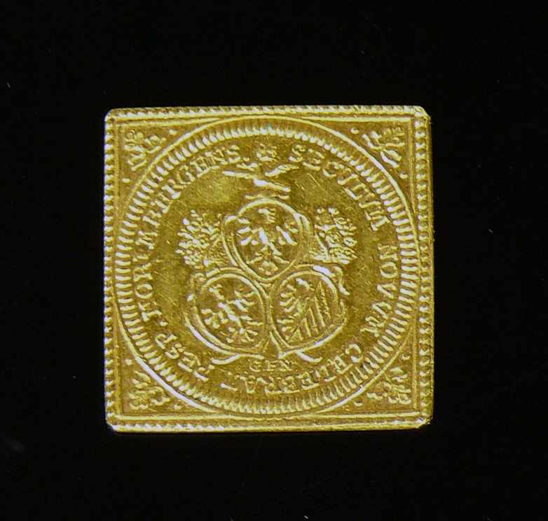 Goldmedaille1,8 x 1,8 cm; 3,45g; 21,6ct; - Image 2 of 2