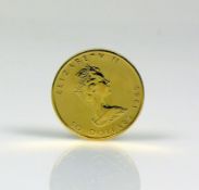 Goldmünze50 Dollars 1985, Elisabeth II, Canada; ss