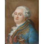 Perroneau, Jean-Baptiste (1715 Paris - 1783 Amsterdam)"Portrait Ludwig XVI"; mit Orden dekorierter