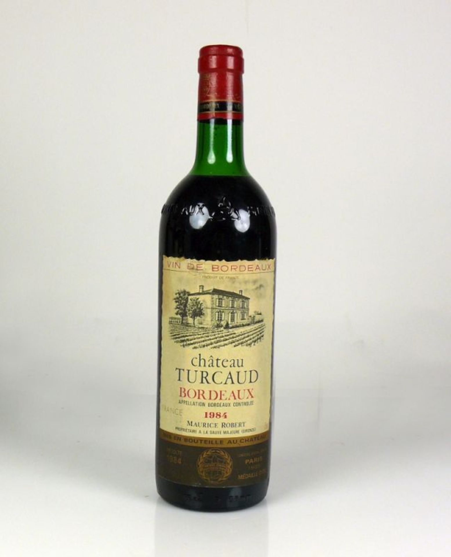4 Fl. Rotwein"Château La Garenne"; Bordeaux Supérieur 1990; A. Bernard; sehr leichter Schwund; " - Bild 6 aus 9