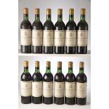 Chateau Pichon Lalande 1964 12 bts