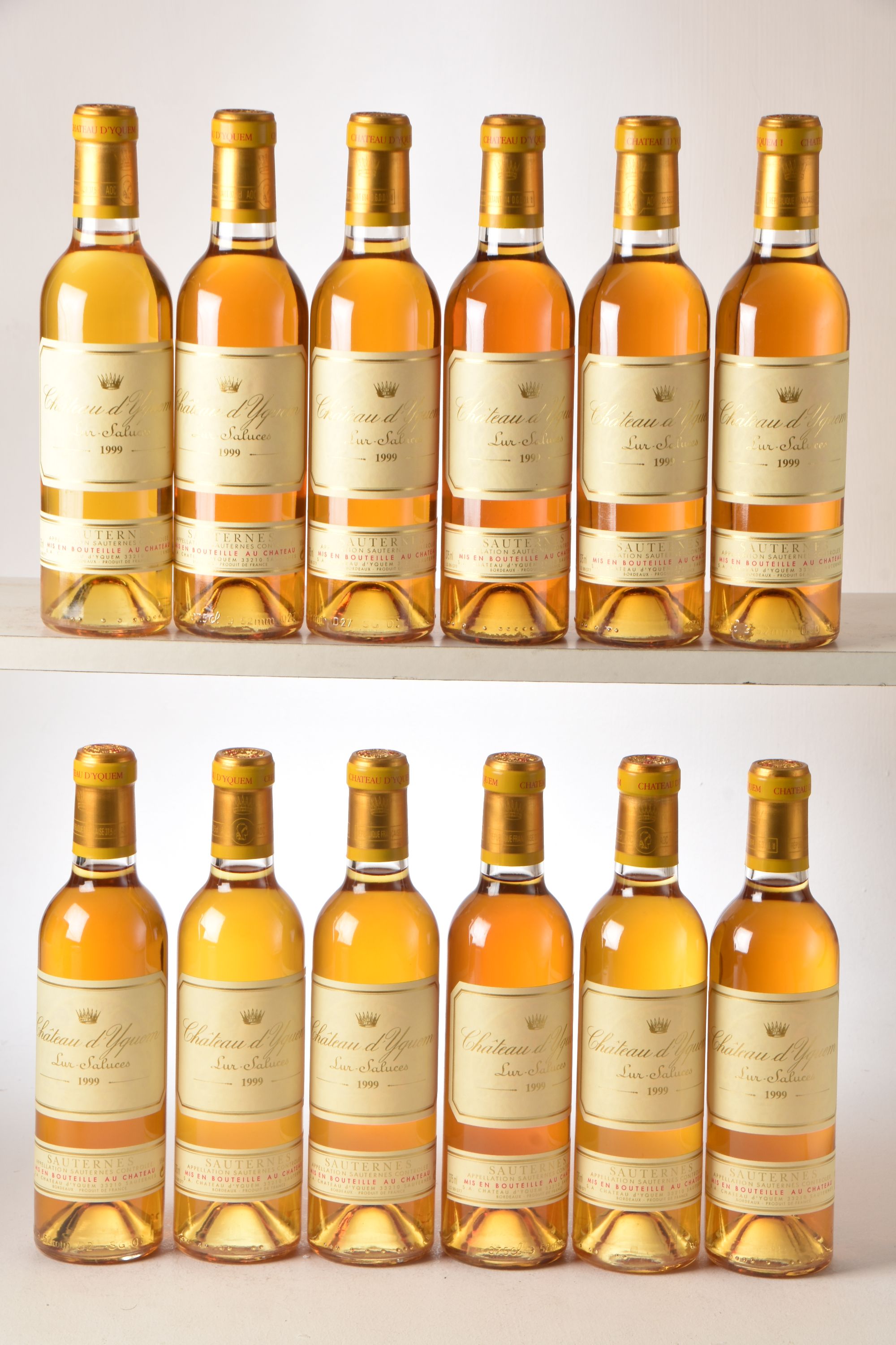 Chateau d'Yquem 1999 12 hf bts OWC IN BOND