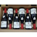 Gevrey Chambertin 1er Cru Les Combes Aux Moines 2007 6 Domaine Fourrier 6 bts OCC IN BOND