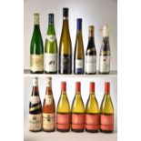 Mixed German And New World White Wines