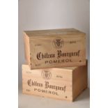 Chateau Bourgneuf 2010 Pomerol 2 X 6 bts OWC