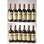 Chateau Calon-Segur 1968 12 bts OWC