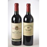 Chateau Pavie Macquin 2003 1 bt Chateau Larcis Ducasse 2003 1 bt Above 2 bts