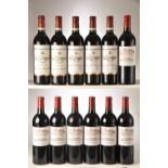 Chateau Beauregard 2006 7 bts Chateau Chasse Spleen 2003 2 bts 2004 3 bts Above 12 bts