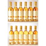 Chateau D'Yquem 1999 12 Hf bts OWC IN BOND