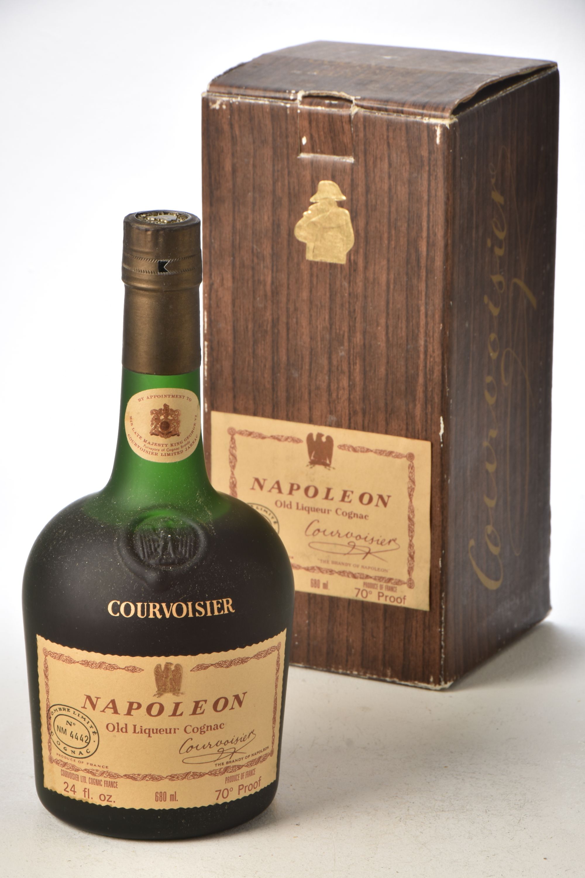 Courvoisier Napoleon Cognac 1950's Bottling