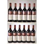 Chateau Mouton Rothschild 1998 Pauillac 12 bts OWC