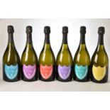 Champagne Dom Perignon 2002 Andy Warhol Label 6 bts OCC IN BOND