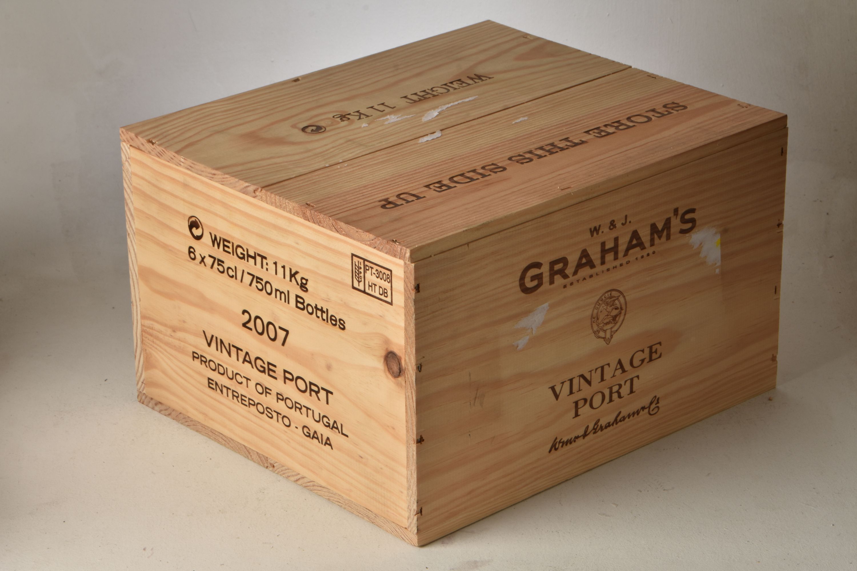 Grahams Vintage Port 2007 6 bts OWC