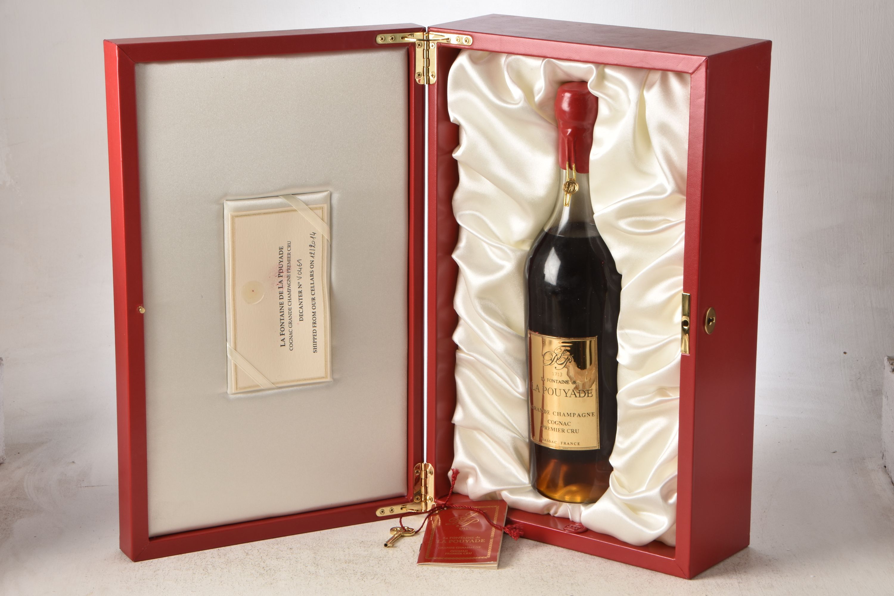 Grande Champagne Cognac La Fontaine De La Pouyade 1 bt Individual Presentation Case