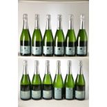 Champagne Eric Legrand Blanc de Blancs 2008 Labeled for Belliard 12 bts OWC IN BOND