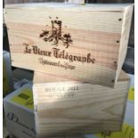 Chateauneuf du Pape Domaine du Vieux Telgraphe 2012 12 bts OWC