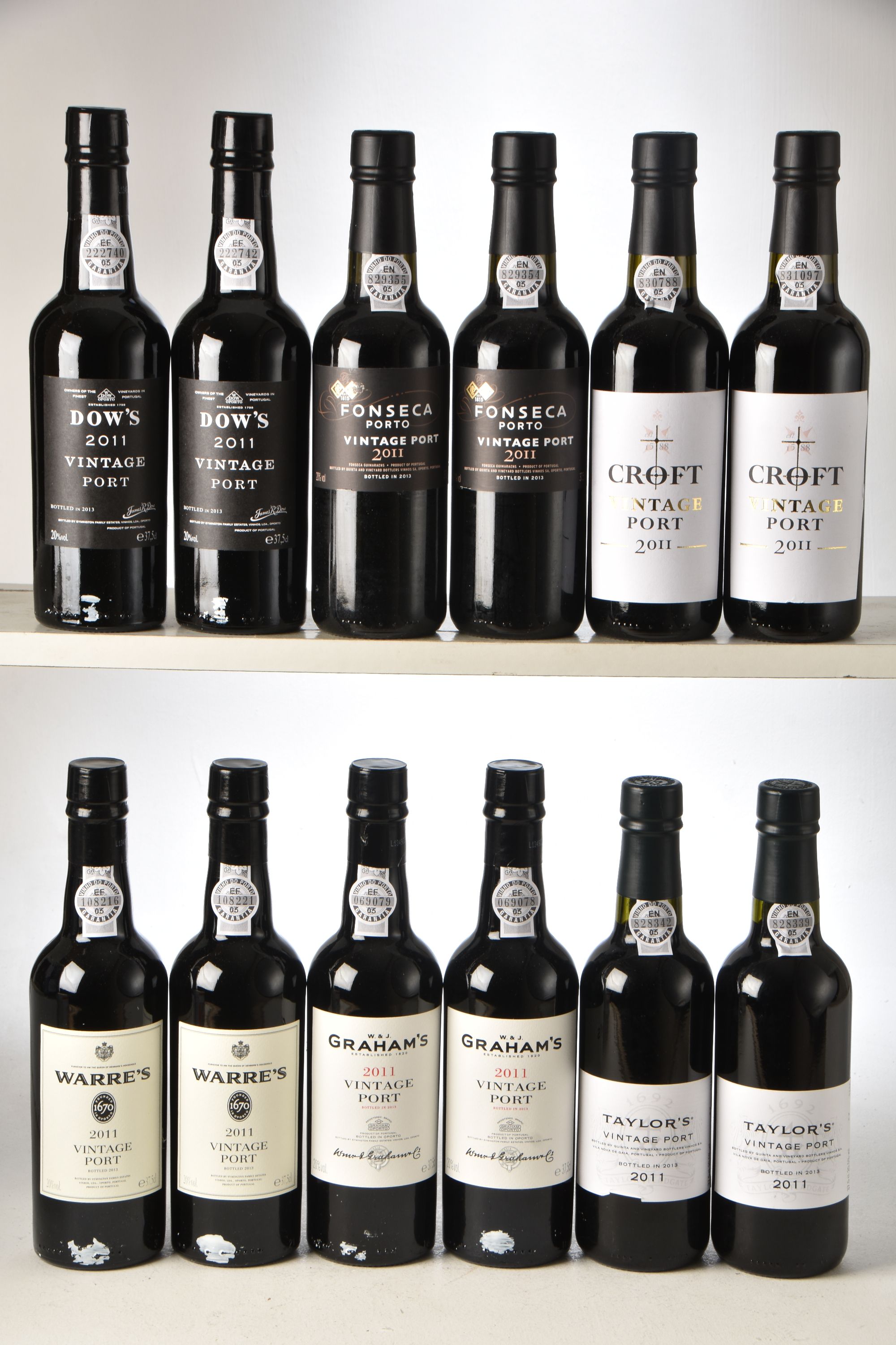 2011 Classic Port Half Bottle Case