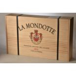 Chateau La Mondotte 2015 St Emilion 1er GCC 6 bts OWC IN BOND