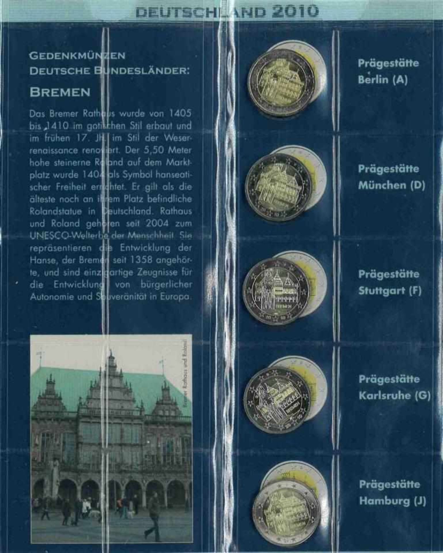 Sammlung 2-Euro Gedenkmünzen inkl. San Marino 2004-20112 Ordner mit insgesamt über 140 2-Euro - Bild 6 aus 13