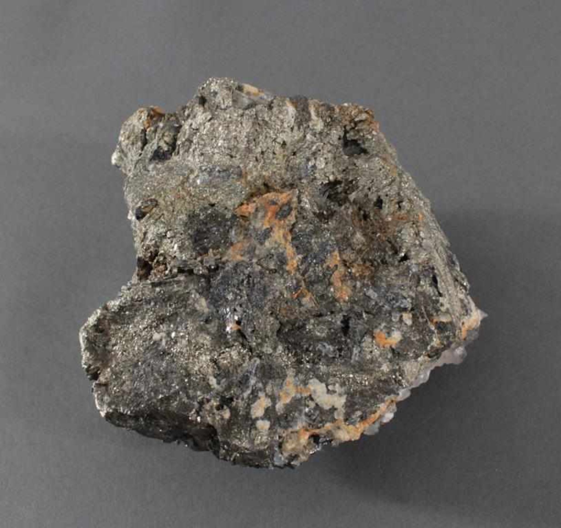 Pyrit Trepca aus dem KosovoDurchmesser  ca. 15 cm, 3120 g - Bild 3 aus 3